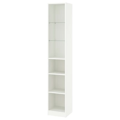 PAX Add-on mid-unit, white, 13 3/4x13 3/4x79 1/8 "