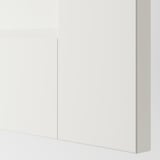 PAX / GRIMO Corner wardrobe, white/white, 43 3/8/43 3/8x93 1/8 "