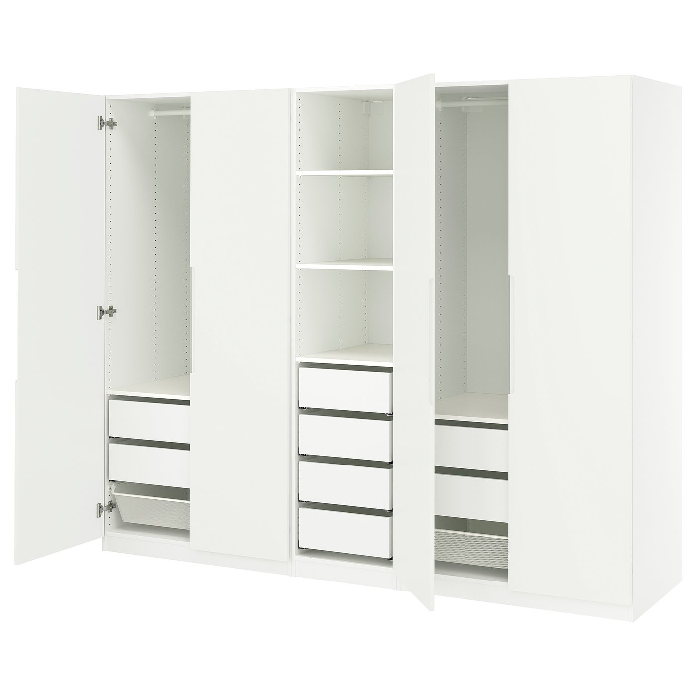 IKEA PAX ホワイト pax-forsand-wardrobe-