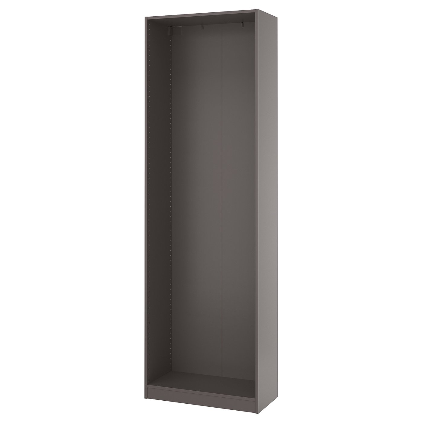 PAX wall-mounted storage frame, dark gray, 291/2x133/4x927/8