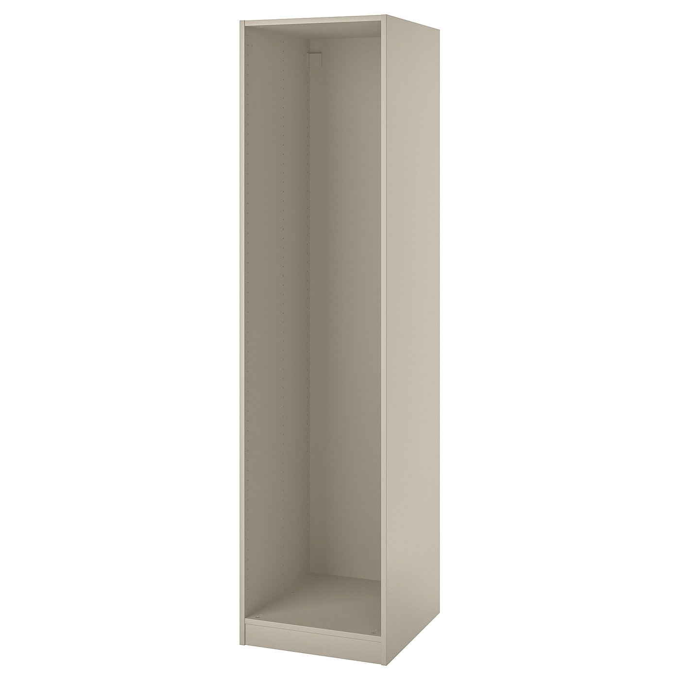 PAX wall-mounted storage frame, gray-beige, 195/8x227/8x791/8