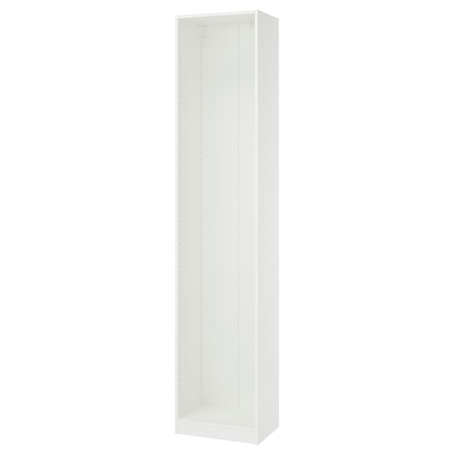 PAX Wall-mounted storage frame - white 19 5/8x13 3/4x92 7/8 "