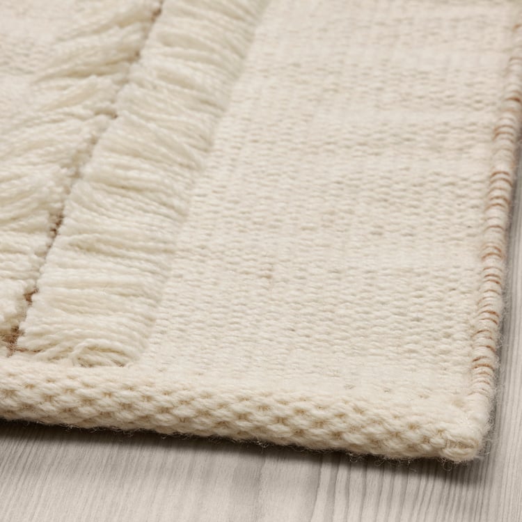 rug, flatwoven, natural/offwhite, 4'4"x6'5" IKEA