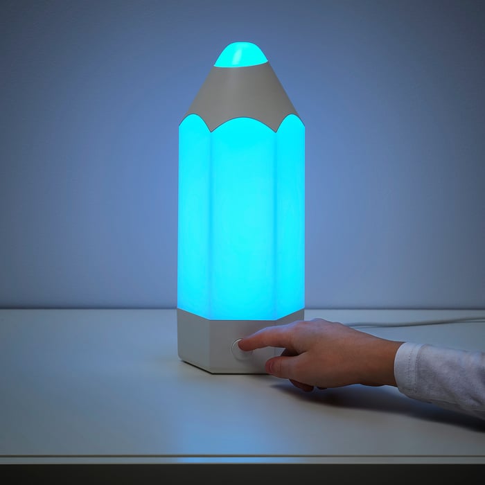 PELARBOJ LED table lamp, multicolor - IKEA US