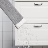PEPPRIG Squeeze-clean flat mop, gray, 4 ¾x14 ½ "