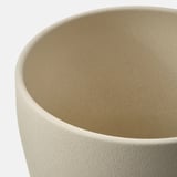 PERSILLADE Plant pot, light beige, 4 ¾ "