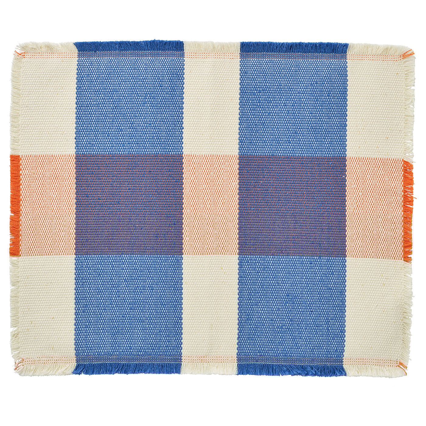 PILLERSTARR place mat, patterned/multicolor, 18x14" - IKEA
