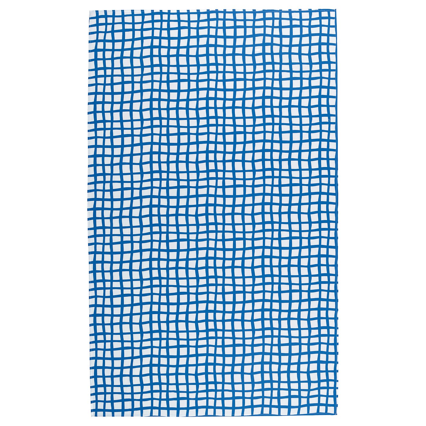 Tablecloth, Patterned/Blue White