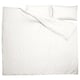 PILTANDVINGE white bedding set, duvet & pillowcases, smooth, recycled polyester/viscose.