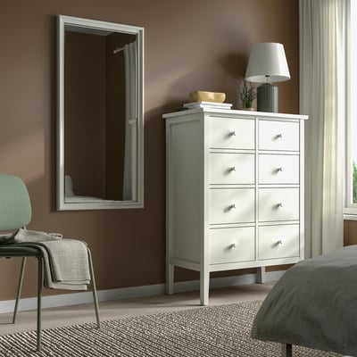 PINGSTSYREN Mirror, white, 23 5/8x47 1/4 "
