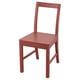 PINNTORP Chair, red stained