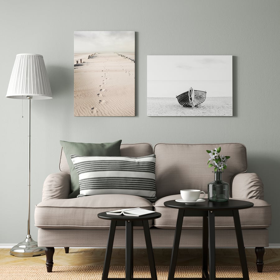 PJÄTTERYD Picture, Beach photography, 19 ¾x27 ½" IKEA