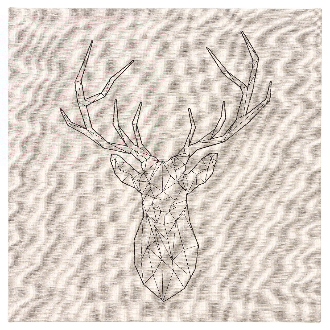 PJÄTTERYD picture, Black deer, 22x22" IKEA