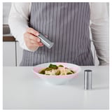 PLATS Salt & pepper shaker, set of 2, stainless steel