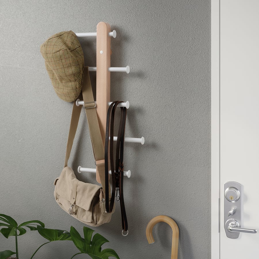 PLOGA vertical hook rack, 23 ½" IKEA
