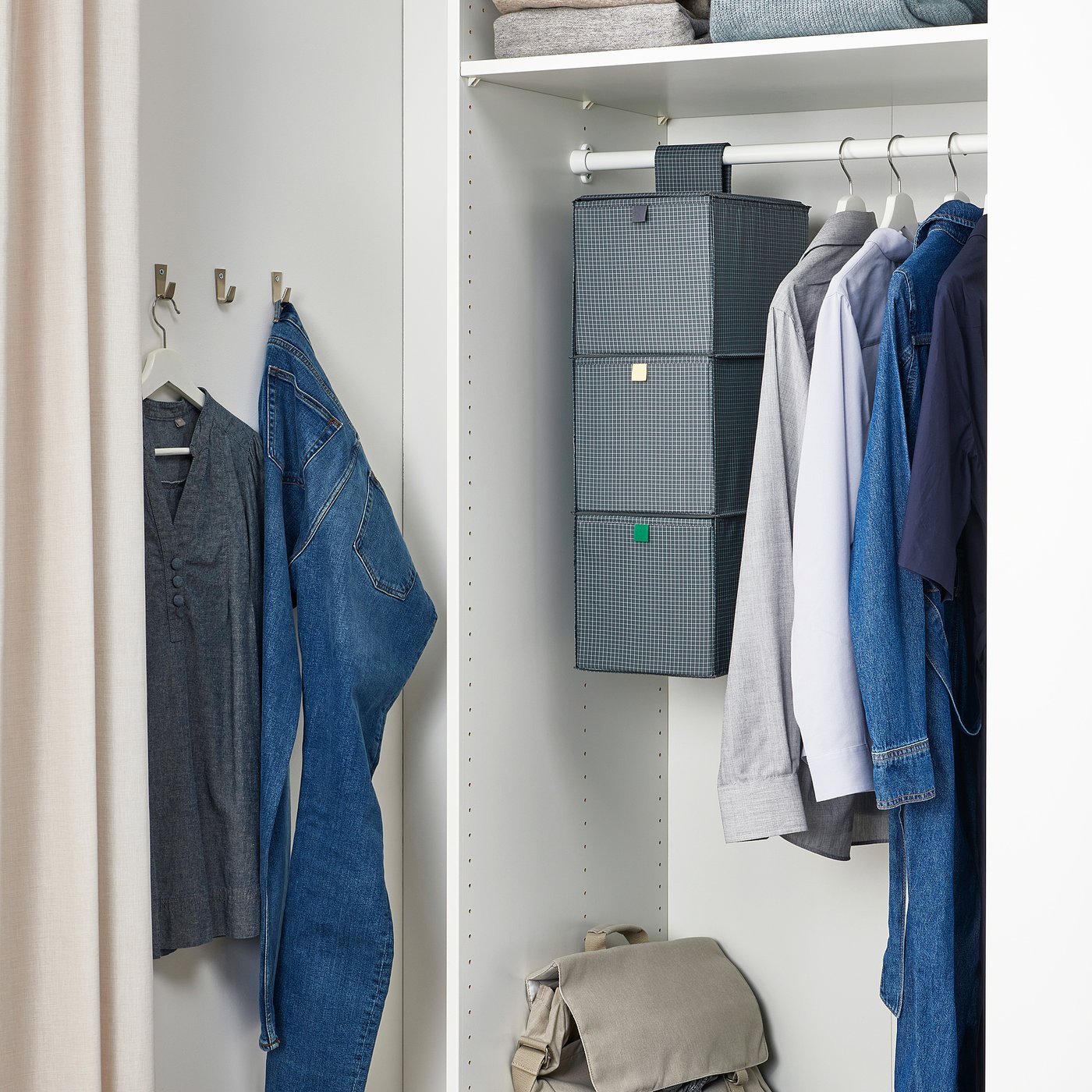 Ikea Wardrobe Hanging Storage vlr.eng.br