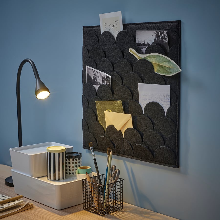 PLUGGLAND Memo board, black IKEA