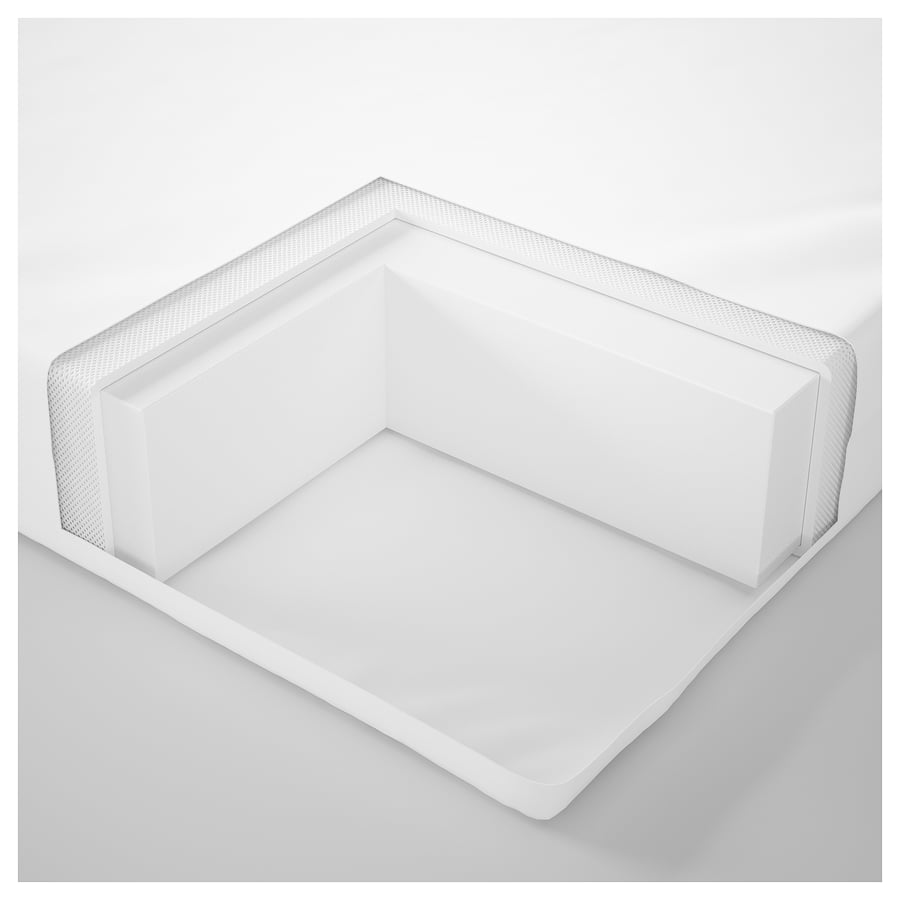 PLUTTEN Foam mattress for extendable bed, 38 1/4x74 3/4" IKEA