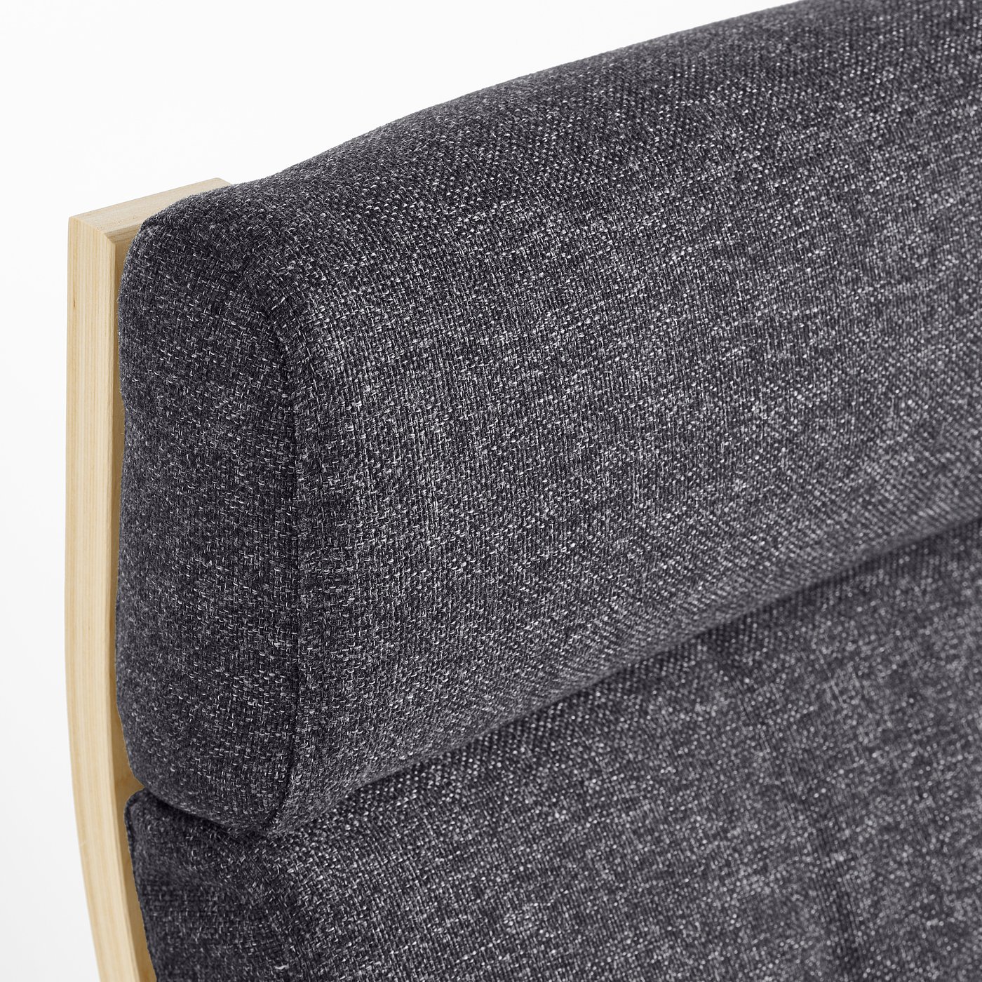 ポエング　IKEA チャコールグレー POÄNG armchair, birch veneer/Skiftebo dark gray - IKEA US