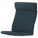 POÄNG Chair cushion, Hillared dark blue