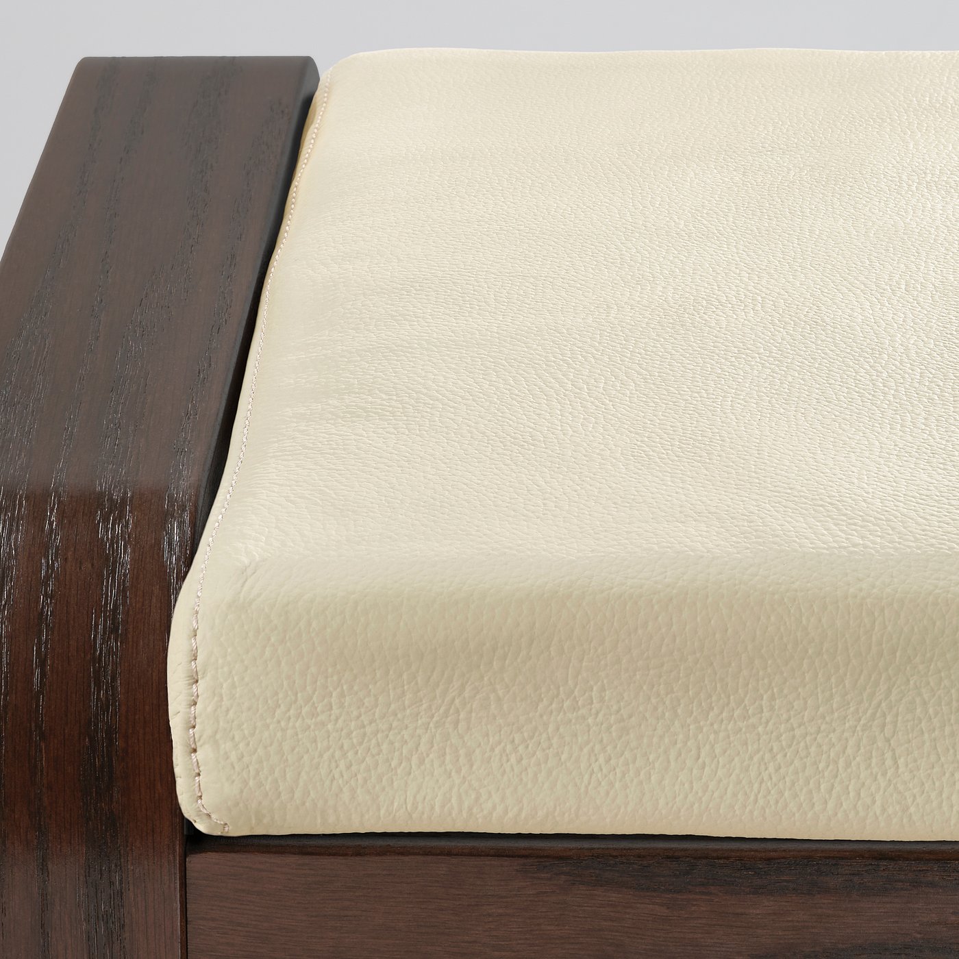 Ottoman, brown/Glose off-white 4