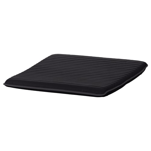 POÄNG ottoman cushion, Knisa black, 215/8x231/4" IKEA