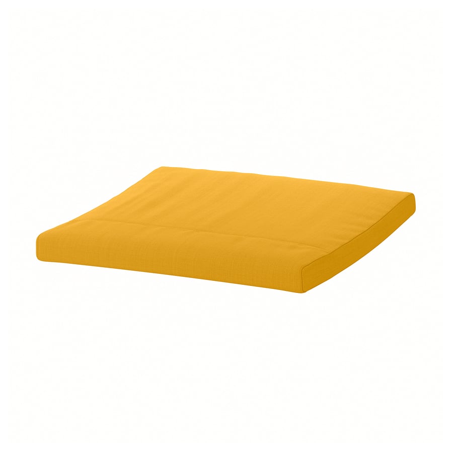 POÄNG ottoman cushion, Skiftebo yellow IKEA