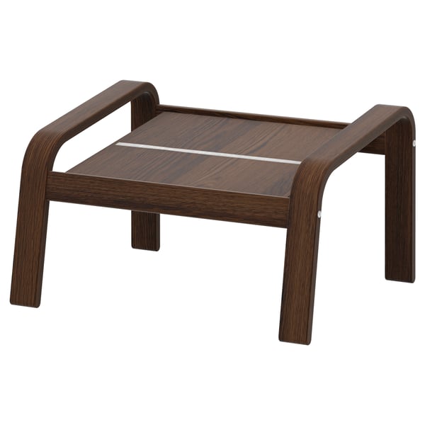 POÄNG Ottoman frame, brown