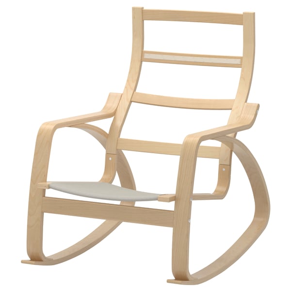 Poang Rocking Chair Frame Birch Veneer Ikea