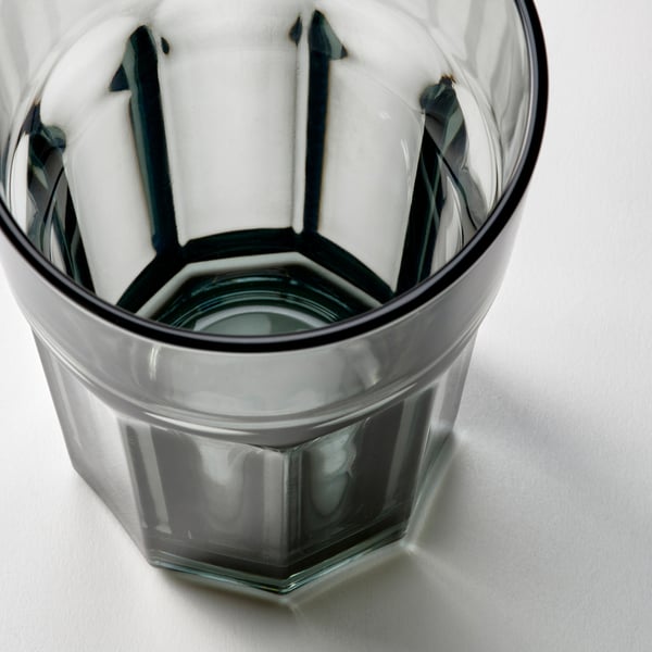 POKAL Glass, gray, 12 oz