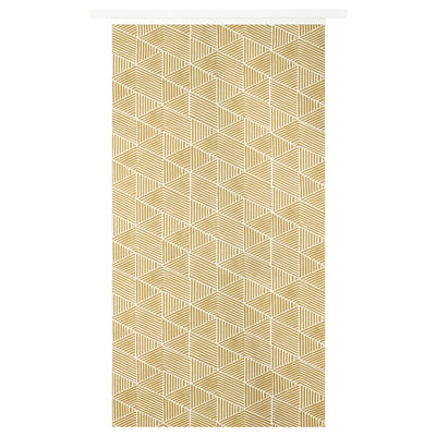 PRÄRIEOXALIS Panel curtain, yellow, 24x118 "