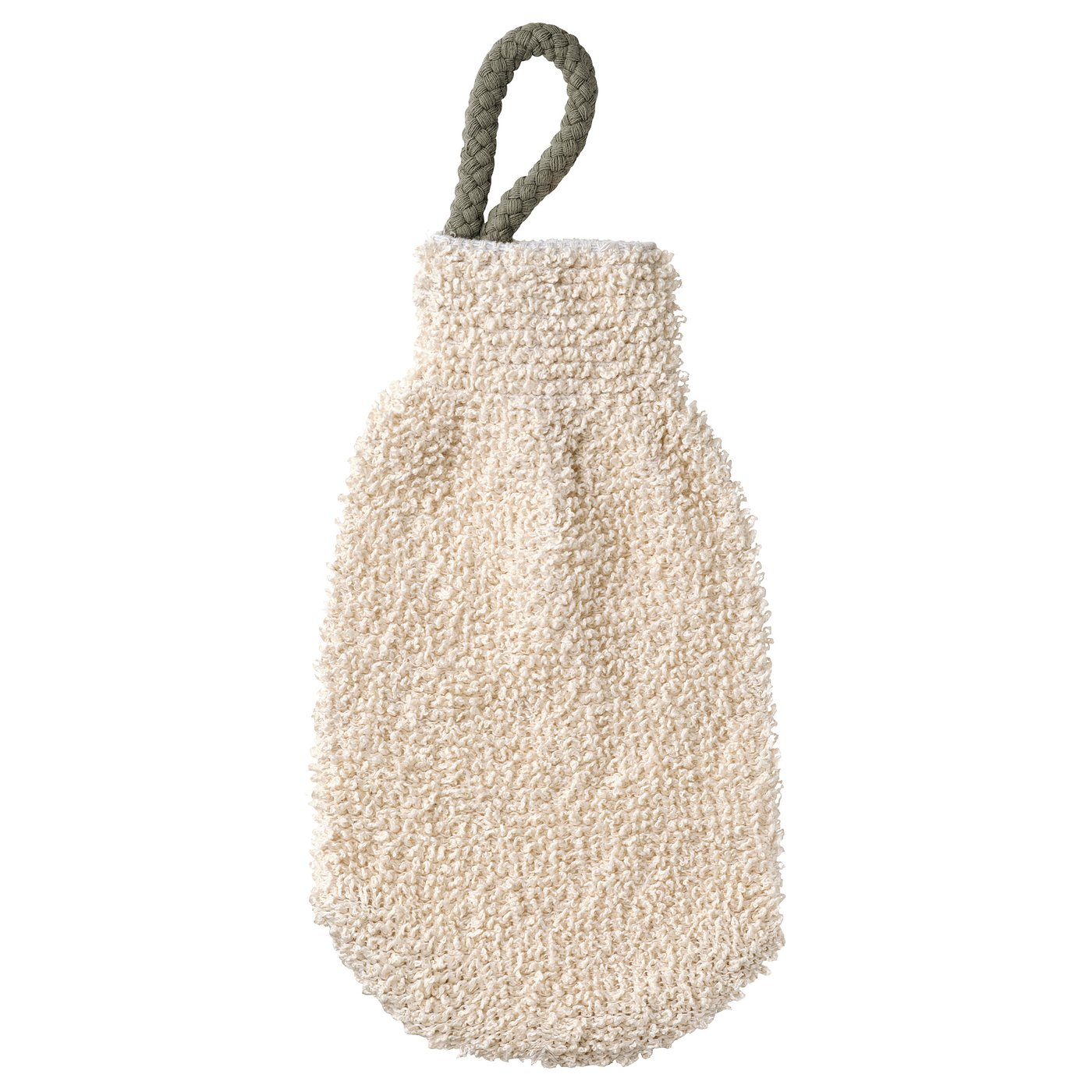 PRAKTPORTLAK scrub mitt, natural IKEA