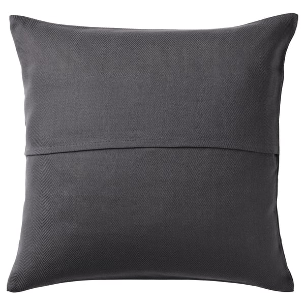 PRAKTSALVIA Cushion cover, anthracite, 20x20 "
