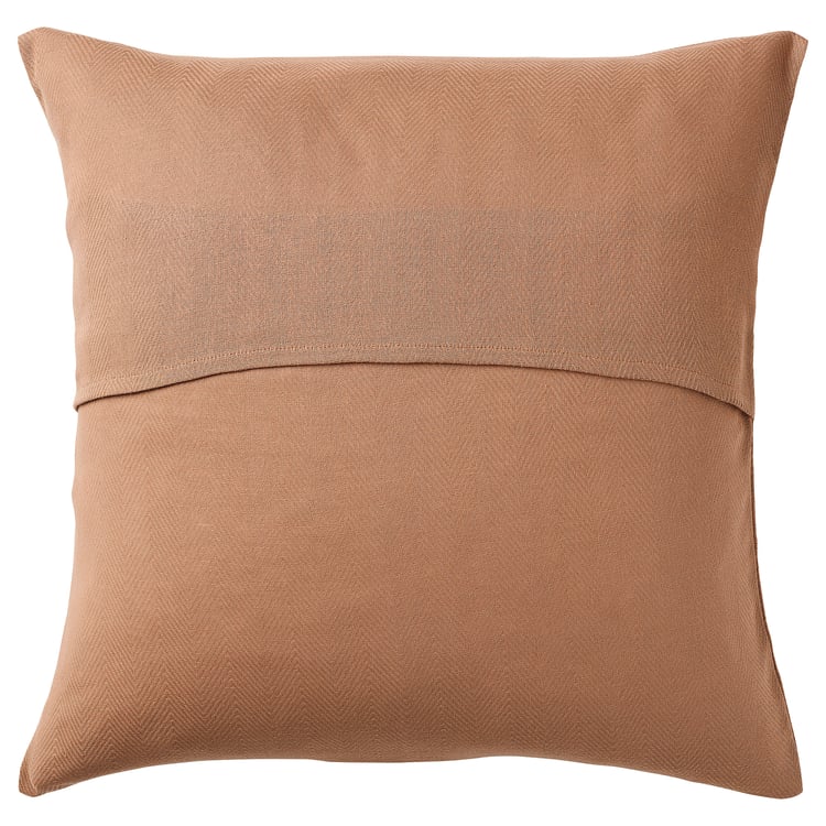 PRAKTSALVIA cushion cover, brown, 20x20" IKEA