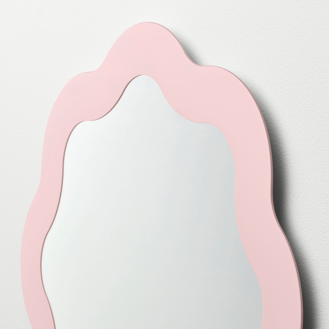 PRUNKHALLON mirror, light pink, 153/4