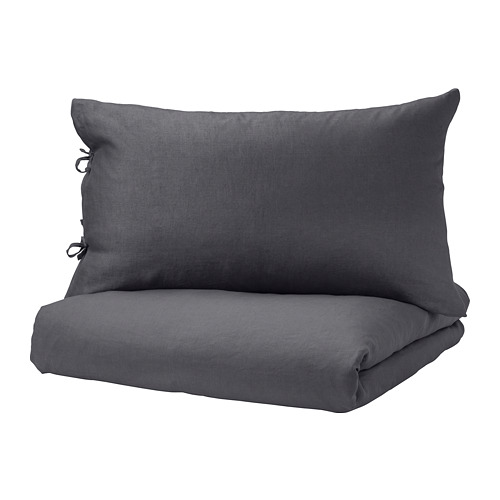 PUDERVIVA Duvet cover and pillowcase(s) Full/Queen (Double/Queen) IKEA