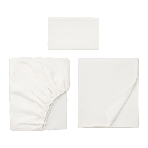 PUDERVIVA Sheet set Twin IKEA