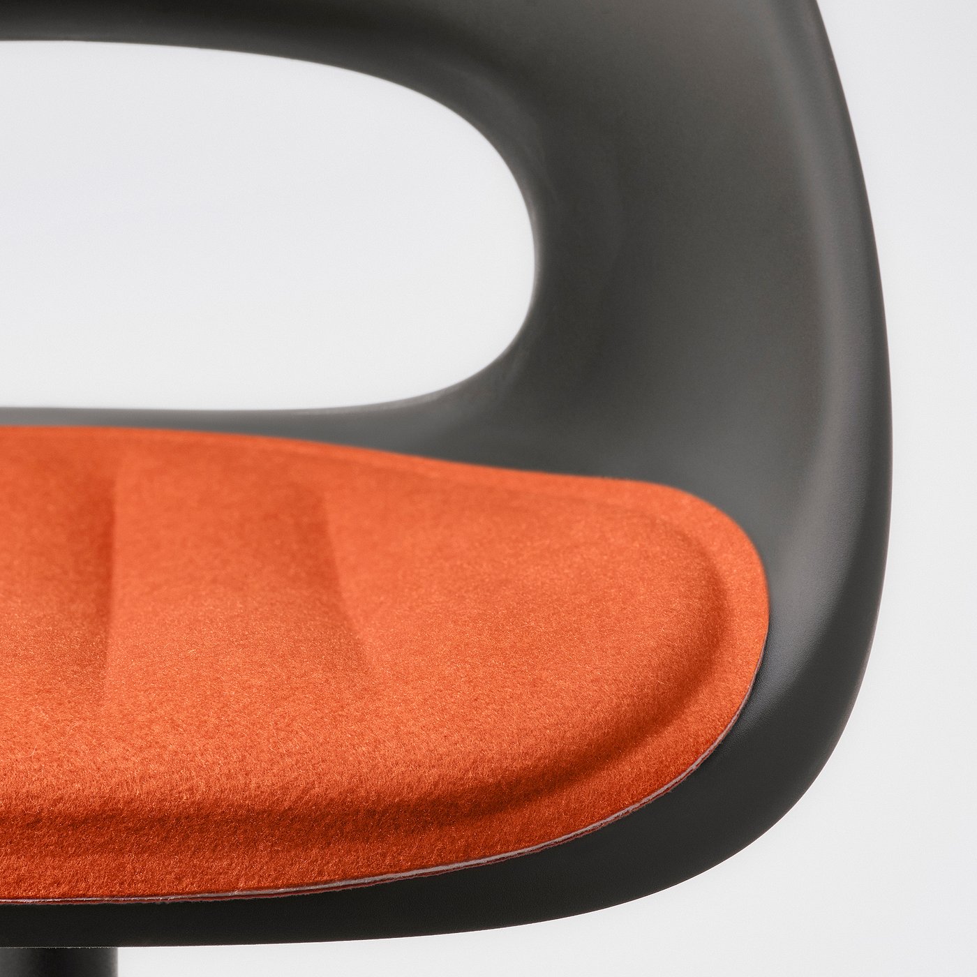 Seat pad, orange 5