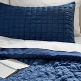 RÄVSTARR Comforter set, dark blue, Full/Queen