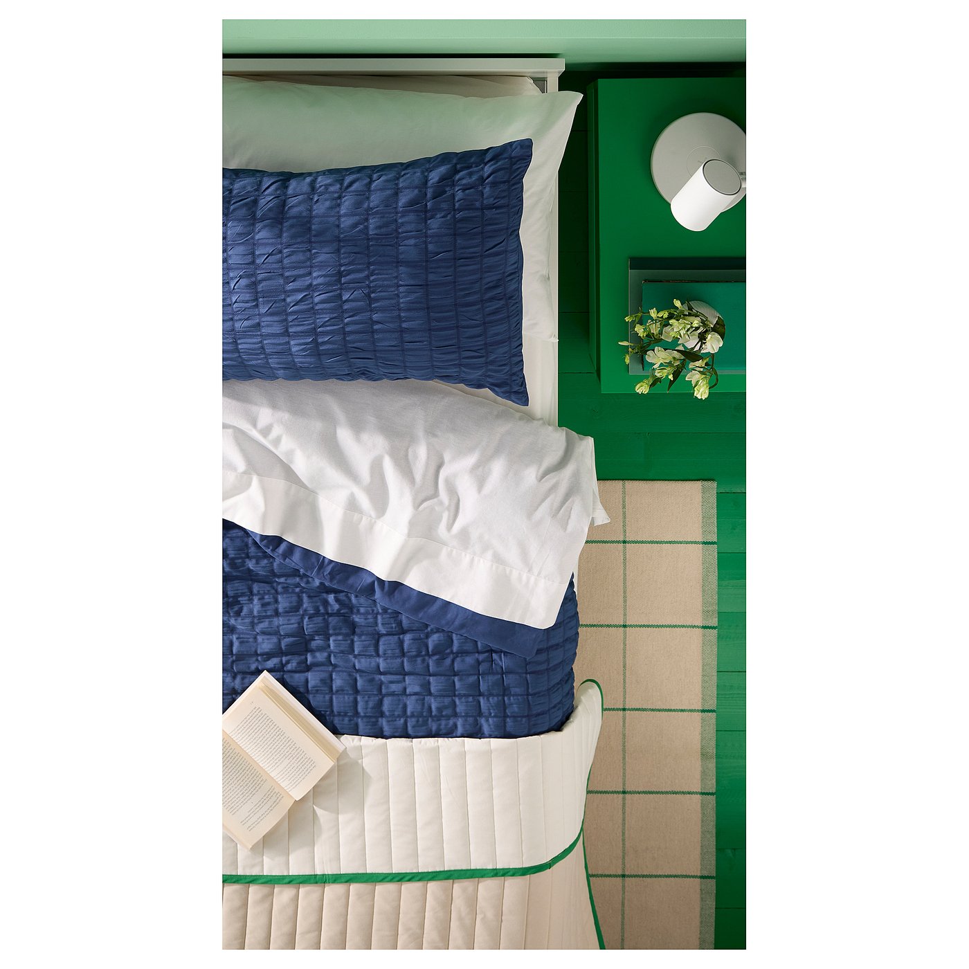 Comforter set, dark blue 3