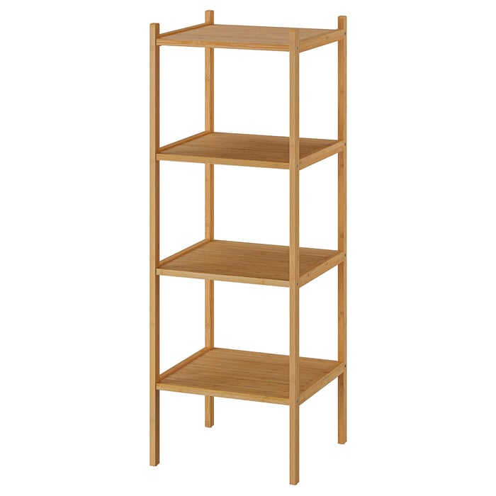 RÅGRUND shelf unit, bamboo, 145/8x145/8x41" IKEA