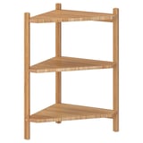 RÅGRUND Sink shelf/corner shelf, bamboo, 13 3/8x23 5/8 "