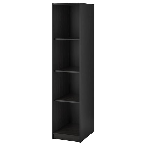 RAKKESTAD open wardrobe, blackbrown, 153/8x691/4" IKEA