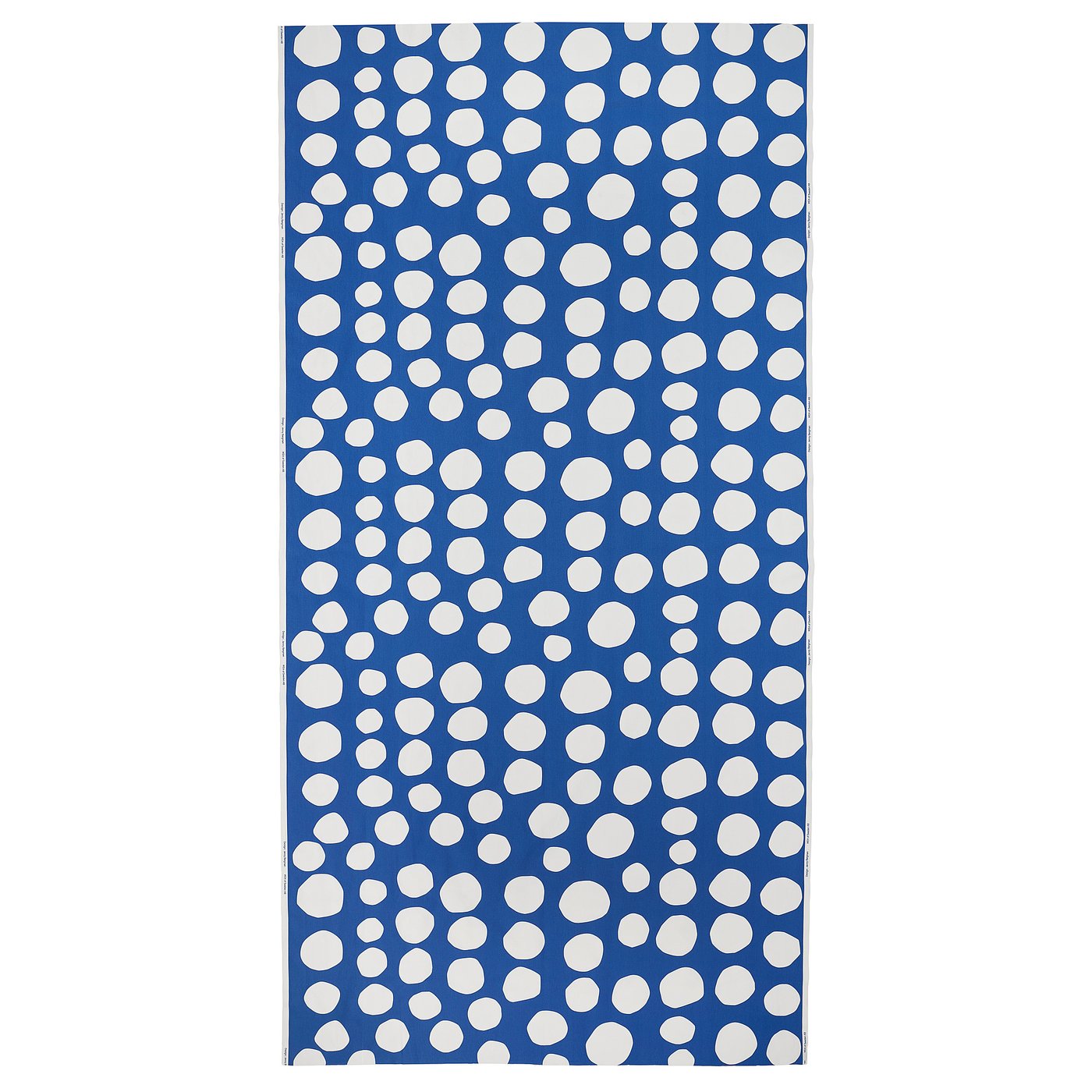 RAKLOSTA pre-cut fabric, blue/white, 59x118