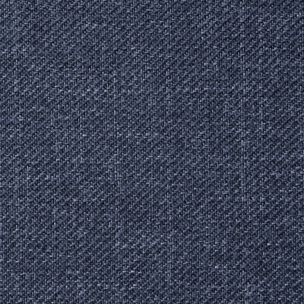 RAMNEFJÄLL Upholstered bed frame, Kilanda dark blue, Queen