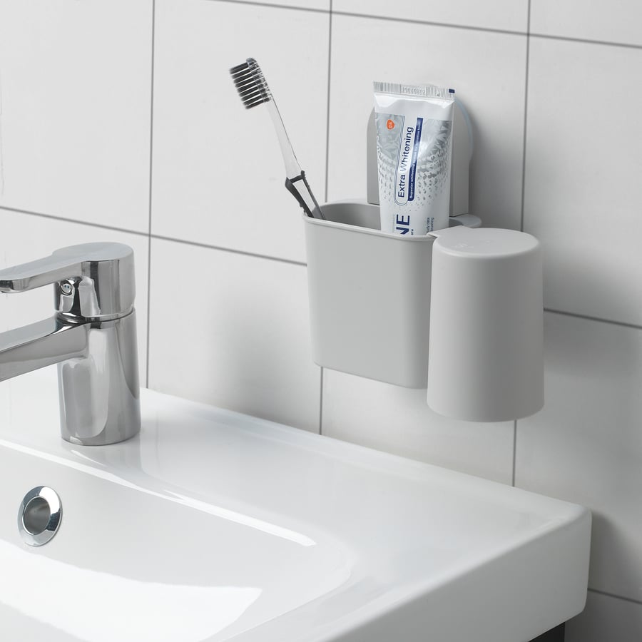 RÅNEN toothbrush holder with suction cup IKEA
