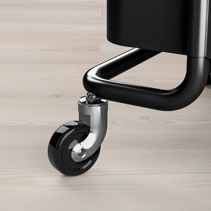 RÅSKOG utility cart, black, 133/4x173/4x303/4" IKEA
