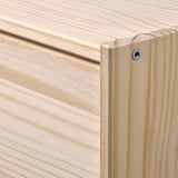 RAST 3-drawer dresser, pine, 24 3/8x26 3/4 "