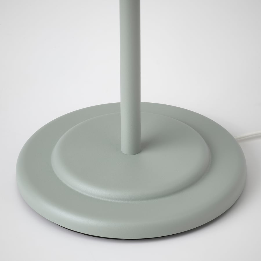 REMTÅNG table lamp, gray-green, 15" - IKEA