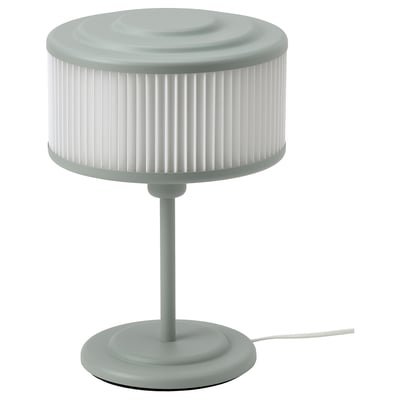 REMTÅNG Table lamp, gray-green, 15 "